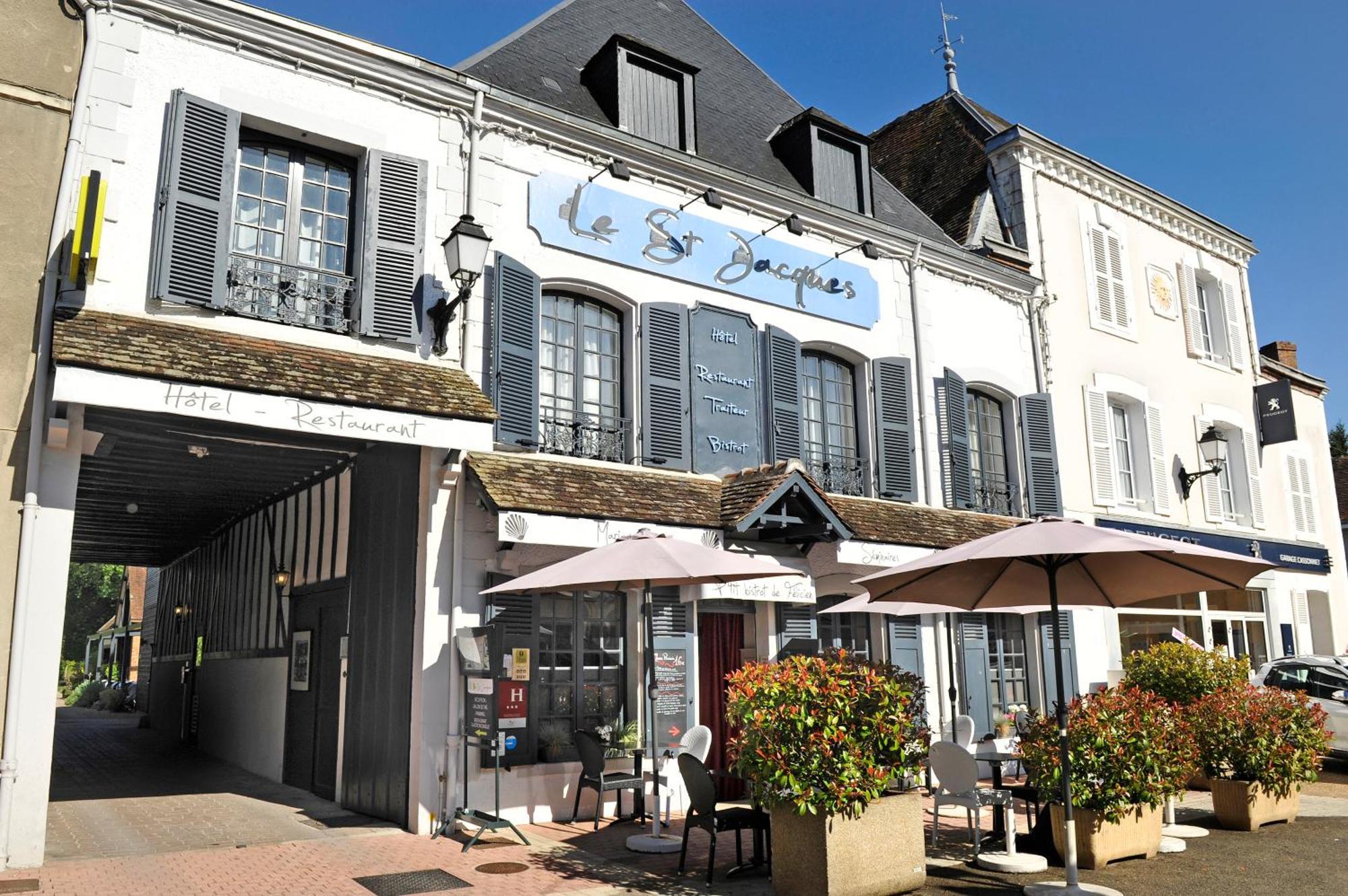 Le Saint-Jacques 호텔 Cloyes-sur-le-Loir 외부 사진